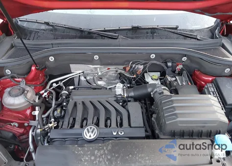 2023 Volkswagen Atlas Sel R-Line из США, поврежденный, VIN 1V2SR2CA4PC511555